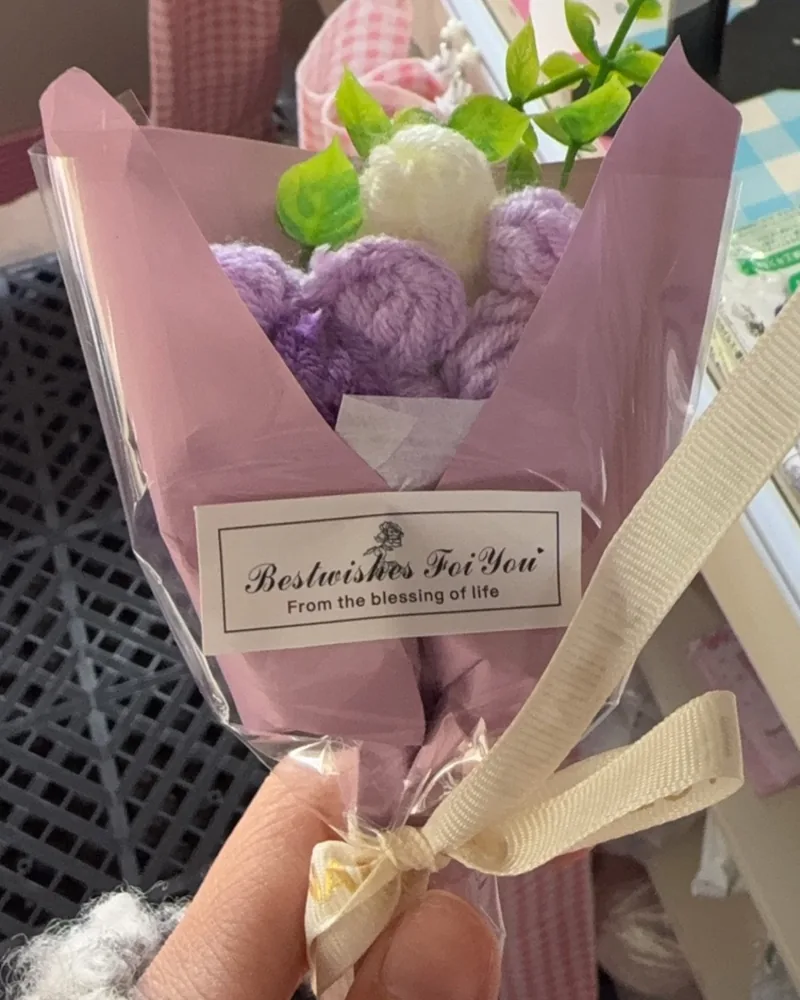Mini Crochet Bouquet