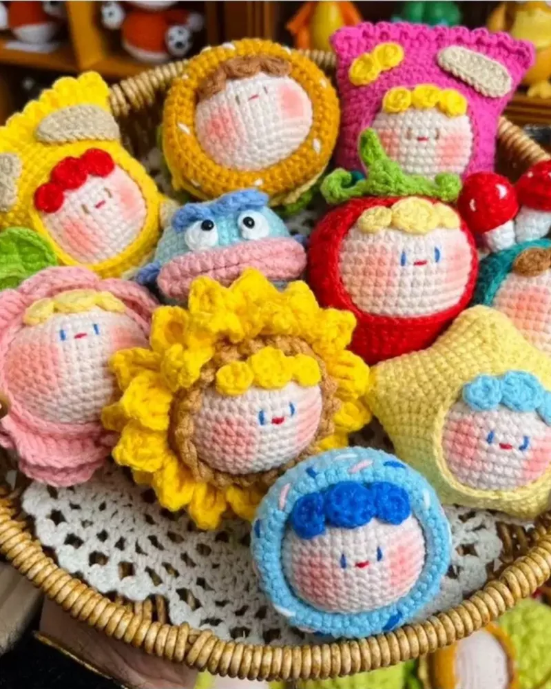Handmade Crochet Dango
